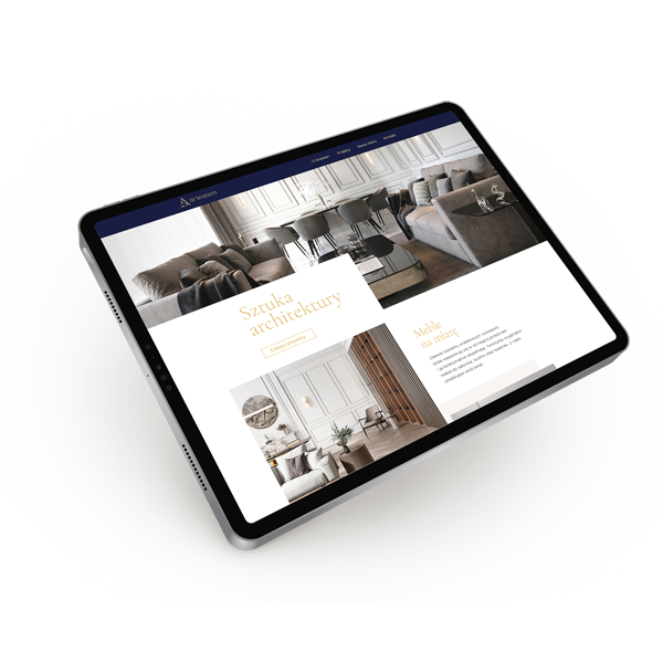 Pracownia architektoniczna Arteasen – strona WWW i branding